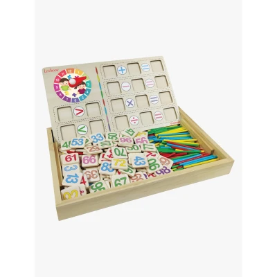 Bild av Lexibook Bio Toys Matte Skola Låda Med Rittavla