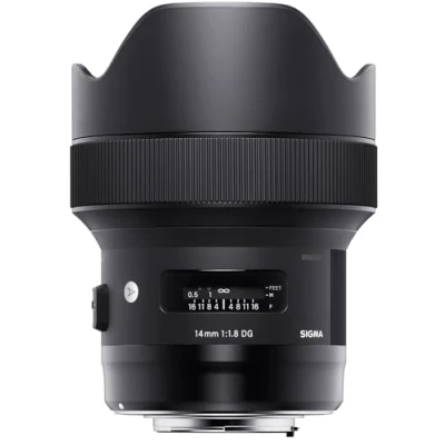 Bild av Sigma 14 mm F1,8 DG HSM konstobjektiv för Sony E bajonett