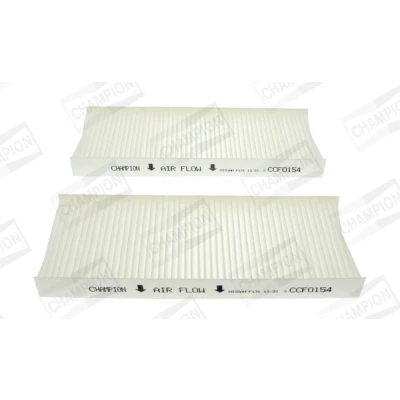Bild av CHAMPION CCF0154 Filtre d&#039;habitacle de pollens, à particules 260 102 25 NISSAN: Pathfinder 3, NP300 Navara Pick up, X Trail