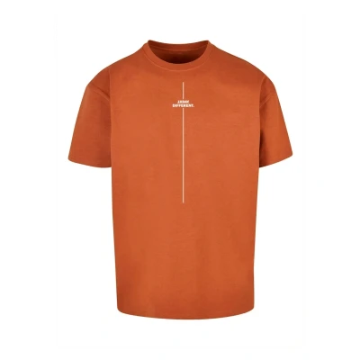 Bild av Merchcode Think Different Heavy Tshirt med print, Storlek: XL, Toffee