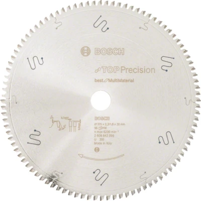 Bild av Bosch Sågklinga Top Precision Best for Multi Material 305 x 30 2,3 mm, 96