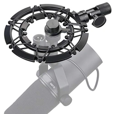 Bild av YOUSHARES SM7B professionellt stötfäste minskar vibrationer kompatibel med mikrofon