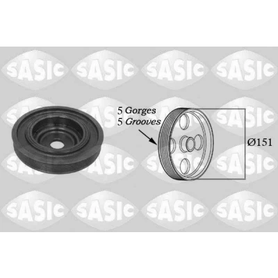 Bild av SASIC 2154008 Poulie Damper 151 RENAULT: SCENIC 2, MEGANE CLIO 3