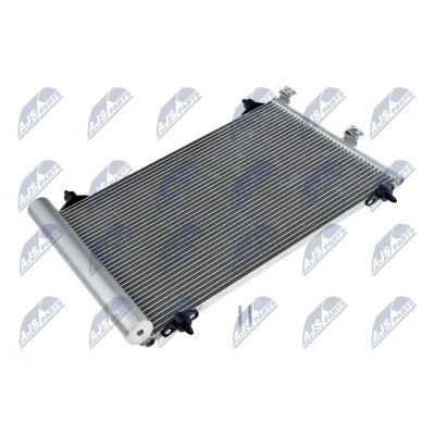 Bild av NTY CCS CT 012 Condenseur De Clim avec déshydrateur Aluminium 560 R 134a CITROËN: Xsara Picasso, Berlingo / First I