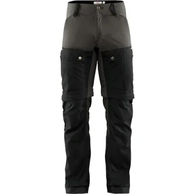 Bild av FJÄLLRÄVEN män Keb Gaiter Pants M byxa, svart/trappkjol, 46 Svart sten grå 52 EU