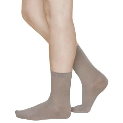 Bild av VITSOCKS Ullstrumpor Dam 80% MERINOULL Varma Strumpor (3 PAR) Mjuka Andas, beige, 35 38