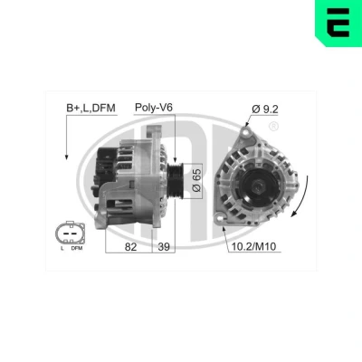 Bild av Generator, audi,skoda,vw, 038 903 018 F, 059 015 FX, G, GX, 06C 016 A, 016, 078 9