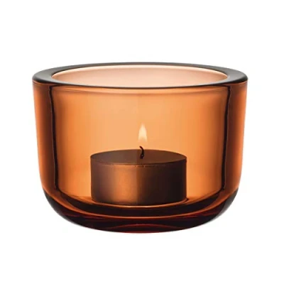 Bild av Iittala Valkea Teal.candleh. 60 mm Sevilla orange, glas, 6 cm