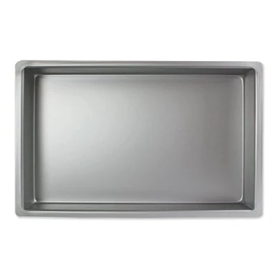 Bild av PME OBL07114 aluminium avlång kakform 7 x 11 10 cm djup, silver