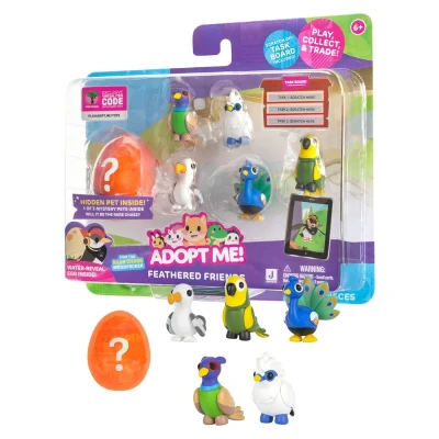Bild av Adopt Me 6 Figurset Feathered Friends