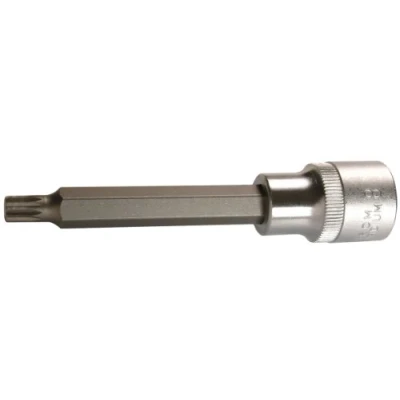 Bild av SW Stahl 05205SB Clé à douille 1/2 Spline M14 Acier chrome vanadium Polygone intérieur long