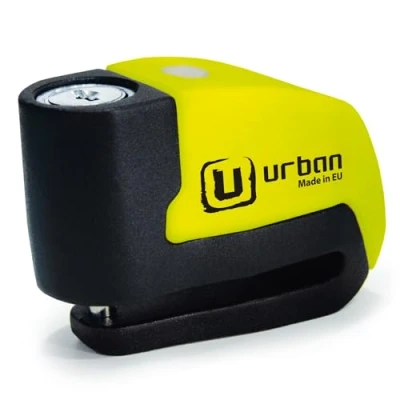 Bild av Urban UR6 Motorcykel skivbromslås med larm 120db ON/OFF, Varning, A+ Sensibilitet, Utbytbar modul, Vattentät, Longlife Batteri, 6mm Universal Motorcyklar E cyklar skotrar, Skivlåslarm, Bromsskivlås, Skivlås