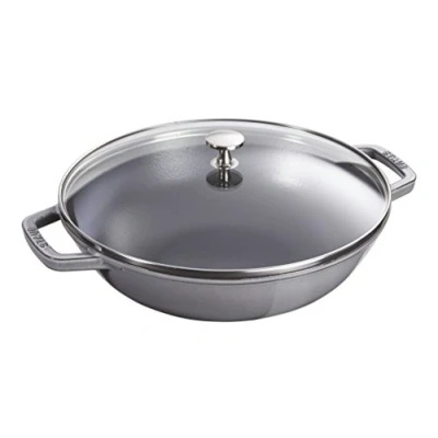 Bild av STAUB Wok 30 cm, Gusseisen, Induktionsgeeignet, graphitgrau