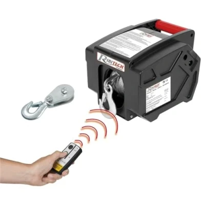Bild av RIBIMEX 4277 bilvinschar 5 ton framåt och bakåt 12 V svart