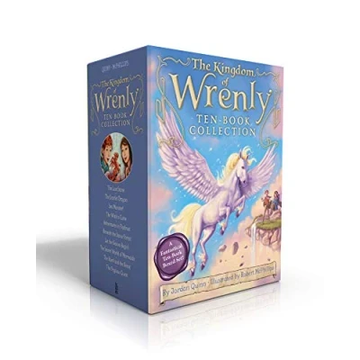 Bild av The Kingdom of Wrenly Ten Book Collection (Boxed Set): Lost Stone; Scarlet Dragon; Sea Monster!; Witch&#039;s Curse; Adventures in Flatfrost; ... Bard and Beast; Pegasus Quest