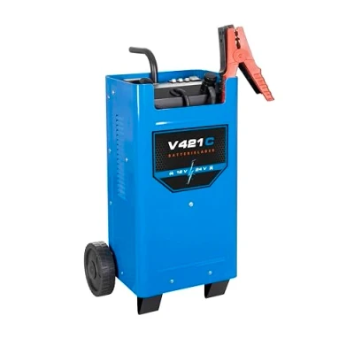 Bild av Güde Batteriladdare V 421 C (230 V, 8 000 W näteffekt, 12/24 utspänning, 20800 Ah batterikapacitet, analog amperedisplay, 2 m lång laddkabel, polnings och termoskydd)
