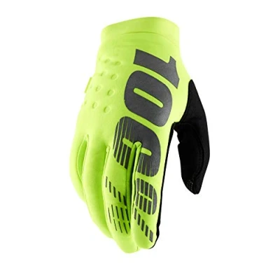 Bild av 100% BRISKER Handske fluogul storlek XL (handflatans längd 200 209 mm) (NY)