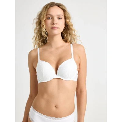Bild av Lindex BRA Linnea IN LACE Push upbh, Storlek: 80A, White