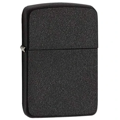 Bild av Zippo Darts Design tändare, mässing, svart spricka, 1 x 3,5 5,5 cm