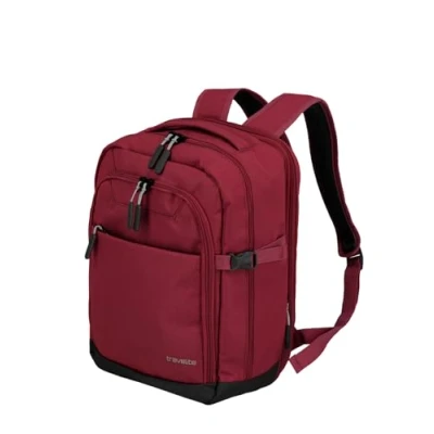 Bild av Travelite unisex kick off cabin ryggsäck kabinryggsäck (1 pack), röd, Kabinenrucksack (40 cm/23 Liter), Klassisk
