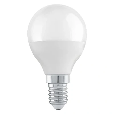 Bild av EGLO E14 LED lampa dimbar i steg, glödlampa droppform för dimning med ljusknapp, 4,9 Watt (motsvarar 40 Watt), 470 Lumen, lampor varmvit, 3000 K, P45, Ø 4,5 cm