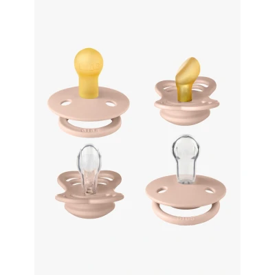 Bild av BIBS Try it Collection Napp 4 pack Latex/Silikon One Size, Blush
