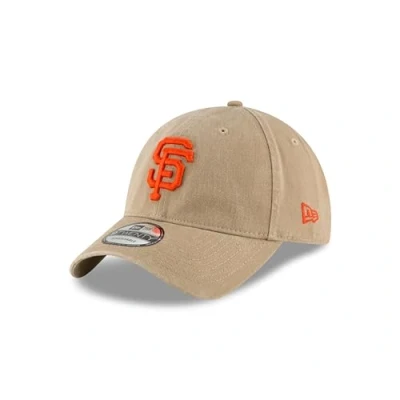 Bild av New Era MLB klassisk kärna basebollkeps 9Twenty ostrukturerad justerbar keps hatt laglogotyp, San Francisco Giants #34827, one size