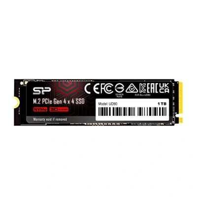 Bild av Silicon Power 1TB UD90 NVMe 4.0 Gen4 PCIe M.2 SSD R/W up to 5,000/4,800 MB/s (SP01KGBP44UD9005)
