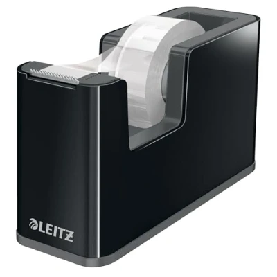 Bild av &quot;Leitz 53640095 Tejputmatare, Tung Bas, Tejp Ingår Svart/Grå 12.6 x 5.1 7.6 cm&quot;