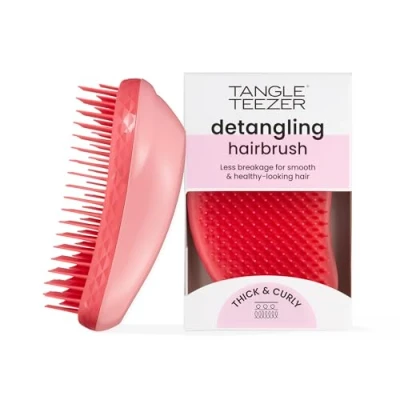 Bild av Tangle Teezer The Thick &amp; Curly Detangling hårborste Passar handflatorna Lämplig För vått och torrt hår att få krullfria superdefinierade lockar Läppstift Duo