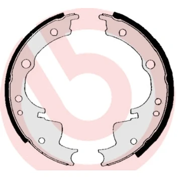 Bild av BREMBO S A6 501 Mâchoires De Frein 254 90 IVECO: DAILY 2 Kasten/Kombi, Pritsche/Fahrgestell, 1