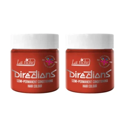 Bild av La Riche Directions semipermanent hårfärg 100 ml burk 2 pack (tangerine)