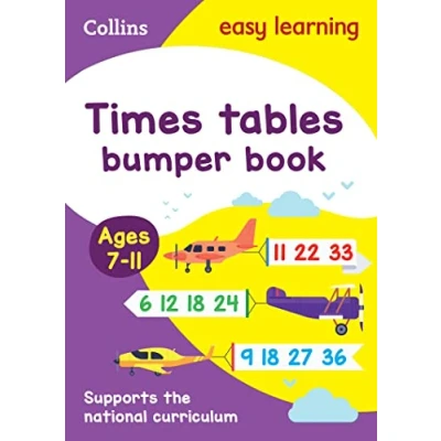 Bild av Times Tables Bumper Book Ages 7 11: Prepare for school with easy home learning