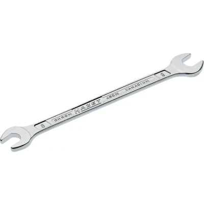 Bild av HAZET 450N 8X9 Clé à fourche double 139 Acier chrome vanadium chromé