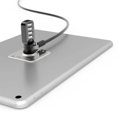 Bild av Compulocks Universal Tablet Cable Lock 3M Plate Silver Combination