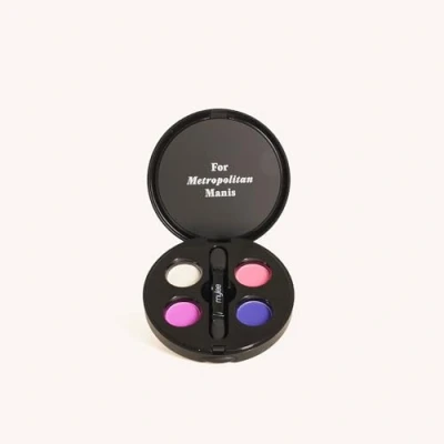 Bild av Mylee Nagel Pressat Pulver Pigmentpaletter Notting Hill 4 matta pigment, fet gradient och ombre färger, med svampapplikator, för nagelkonstmanikyr