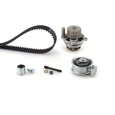 Bild av GATES KP35491XS 2 pompe à eau + Kit De Distribution avec FleetRunner PowerBand VOLKSWAGEN: Passat B5 GP Berline, Break