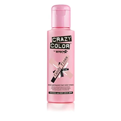 Bild av Renbow Crazy Color Semi permanent hårfärgfärg Candy Floss 65 100 ml, 1 pack (1 x 115 g)