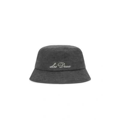 Bild av Les Deux Washed Bucket HAT Unisex Hatt, Storlek: One Size, Black
