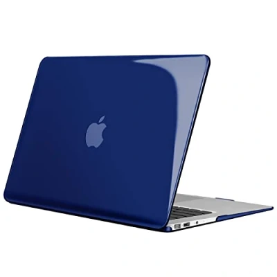 Bild av Fintie Fodral för MacBook Air 13 (2010 2017 release) A1466 / A1369, Ultratunt högkvalitativt plastskal av hög kvalitet Skalfodral Apple 13,3 tum, Marinblå
