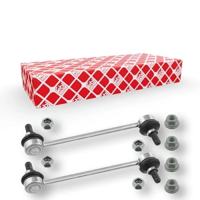Bild av FEBI BILSTEIN 24863 Kit de réparation, barre couplage stabilisatrice Essieu avant gauche, droit avec écrou autobloquant