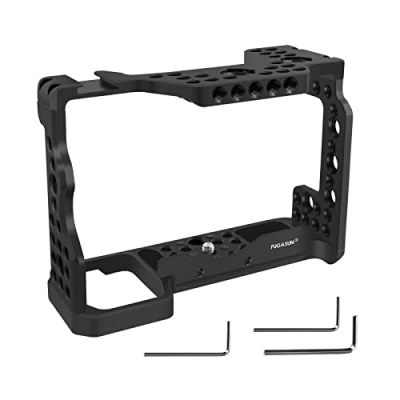 Bild av A7ii A7III A7R3 A7MIII Camera Cage for Sony A9 A7M3 A73 A7RIII Case Rig Cold Shoe