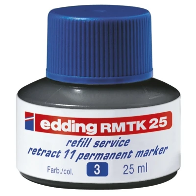 Bild av Bläckrefill märkpennor Edding RMTK 25 25ml blå