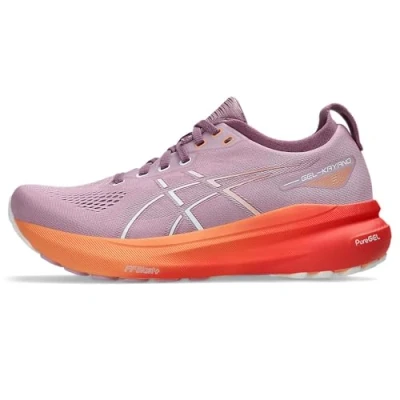 Bild av Asics Gelkayano 31 Väglöparskor, Storlek: 35.5, Lilac/orange Textil/syntet