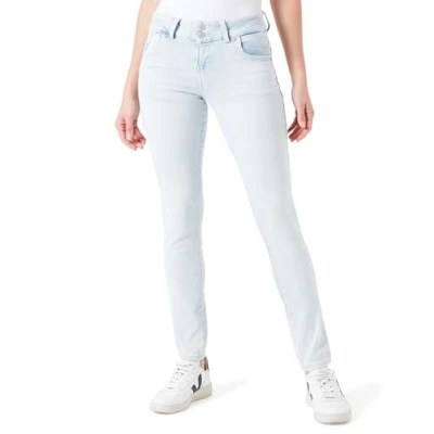 Bild av LTB Jeans dam Molly Mid Waist Slim Fit byxor, Malisa Wash 55059, 32W / 30L