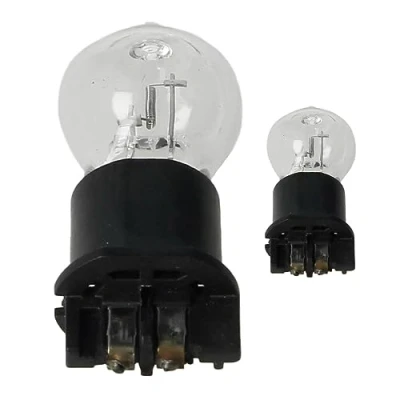 Bild av 2 stycken 12V billampor, halvljus, helljus, dimljus etc. (PW24W 24W WP3.3x14.5 3)