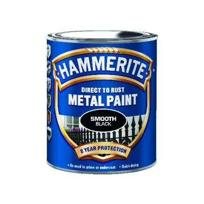 Bild av Slätlack svart burk 750 ml, Universal