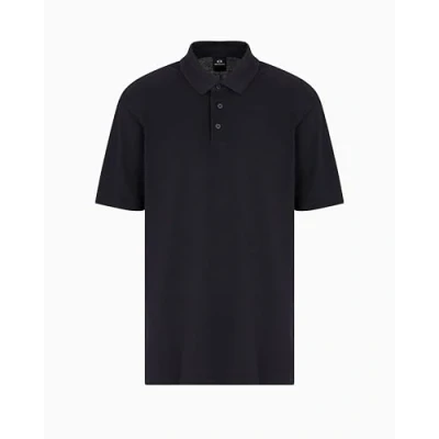 Bild av Armani Exchange Mäns Urban heights, broderad logotyp, normal passform, blå, S, djup marin, S