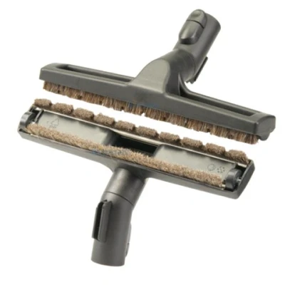 Bild av Munstycke för hårda golv Miele S 381, S381 Tango parkettmunstycke med naturborst, spärr och parkeringsanordning från Microsafe®