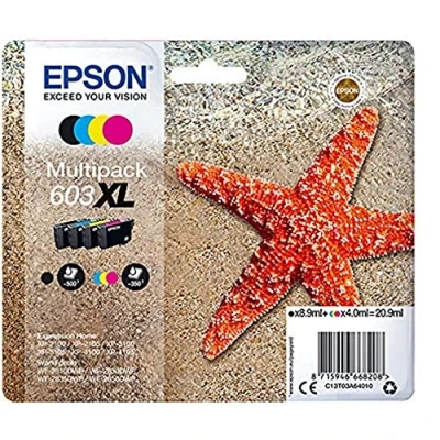 Bild av Epson Original 603XL Starfish skrivarpatroner, Flerfärgad